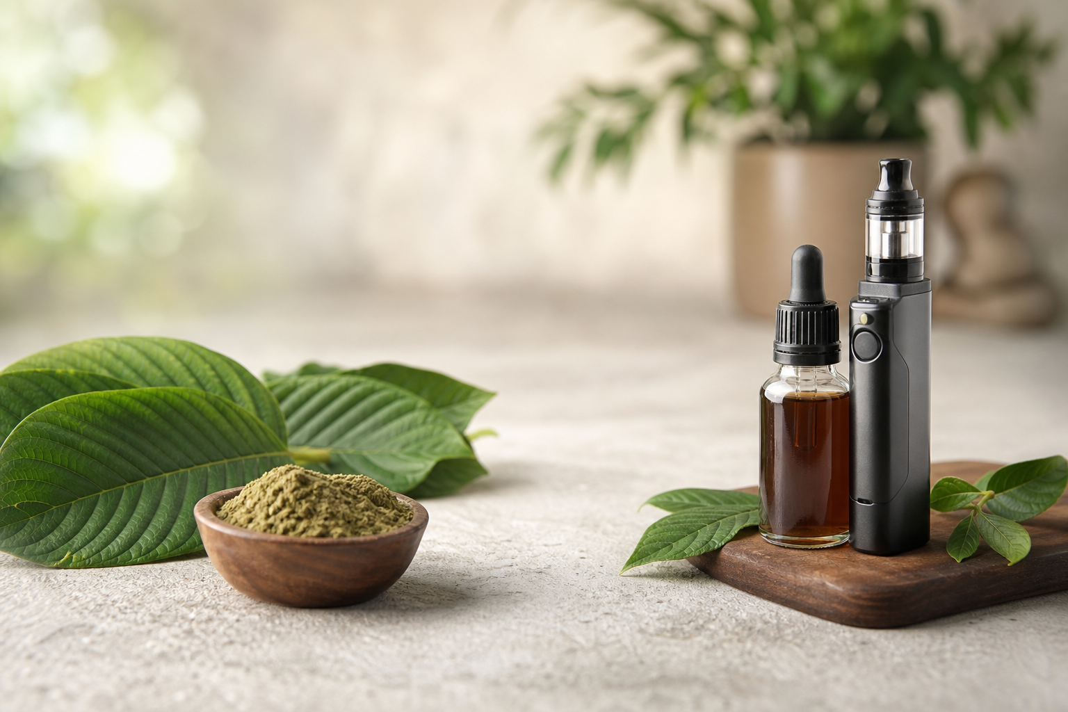Exploring the Relationship Between Vaping and Kratom Consumption: A Dual-Use Lifestyle