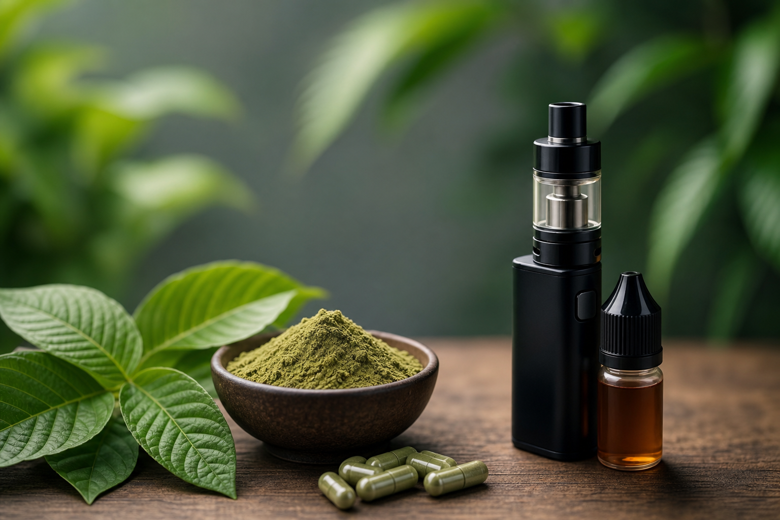 Kratom and Vaping: Understanding Differences in Effects, Safety, and Use